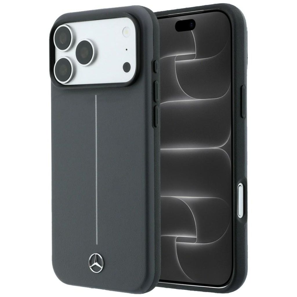 Mercedes Iconic Line MagSafe -kuori till iPhone 18 Pro/17 Pro - Harmaa