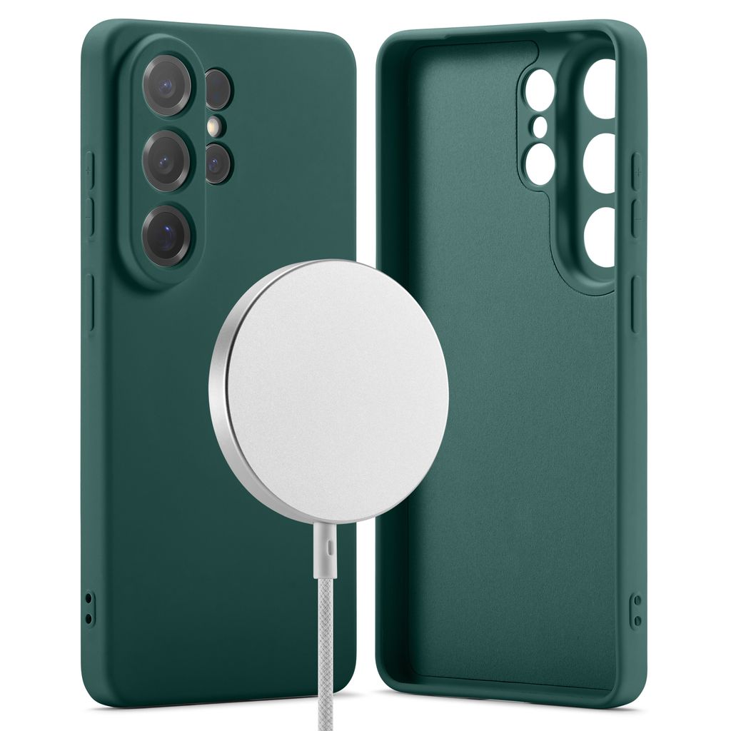 Mobique Samsung Galaxy S26 Ultra Cover MagSafe – Mørkegrøn