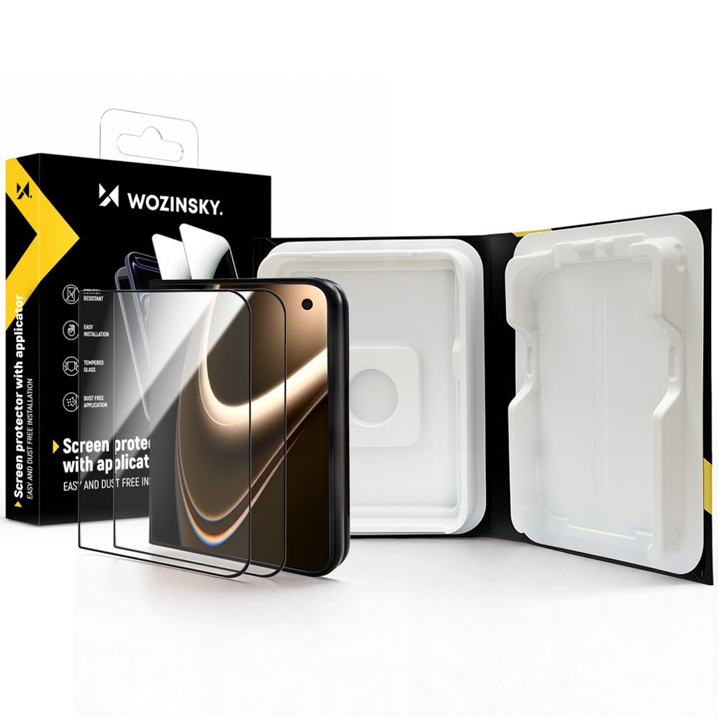 Wozinsky Easyfit -näytönsuoja iPhone Duolle, 2 kpl pakkaus
