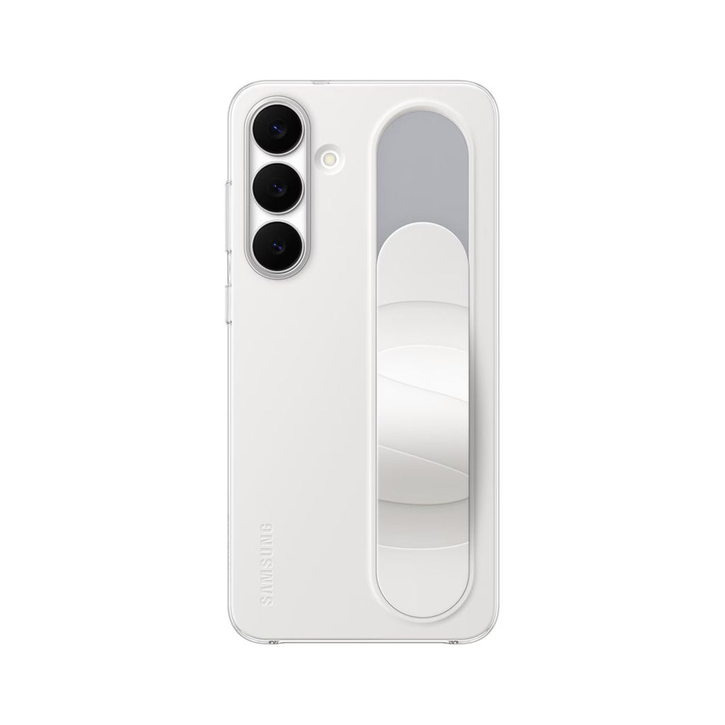 Samsung Standing Grip Kuori till Samsung Galaxy S25 FE - Valkoinen