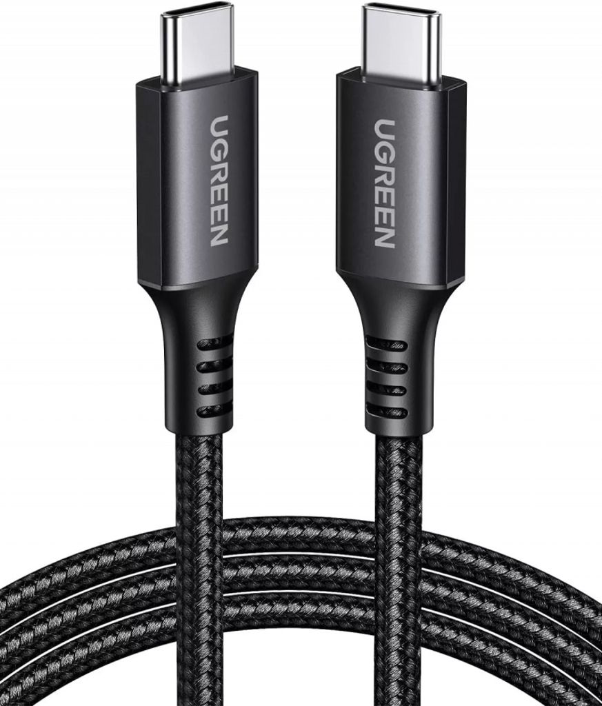 UGREEN US567 USB-C til USB-C kabel 60W – 1 m, grå