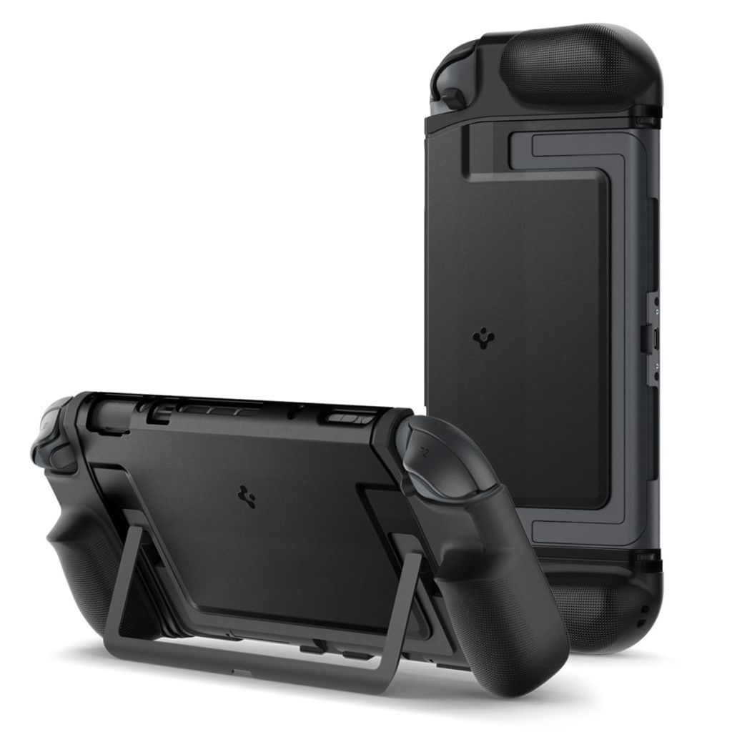 Spigen Dual Grip cover til Nintendo Switch 2 - Sort