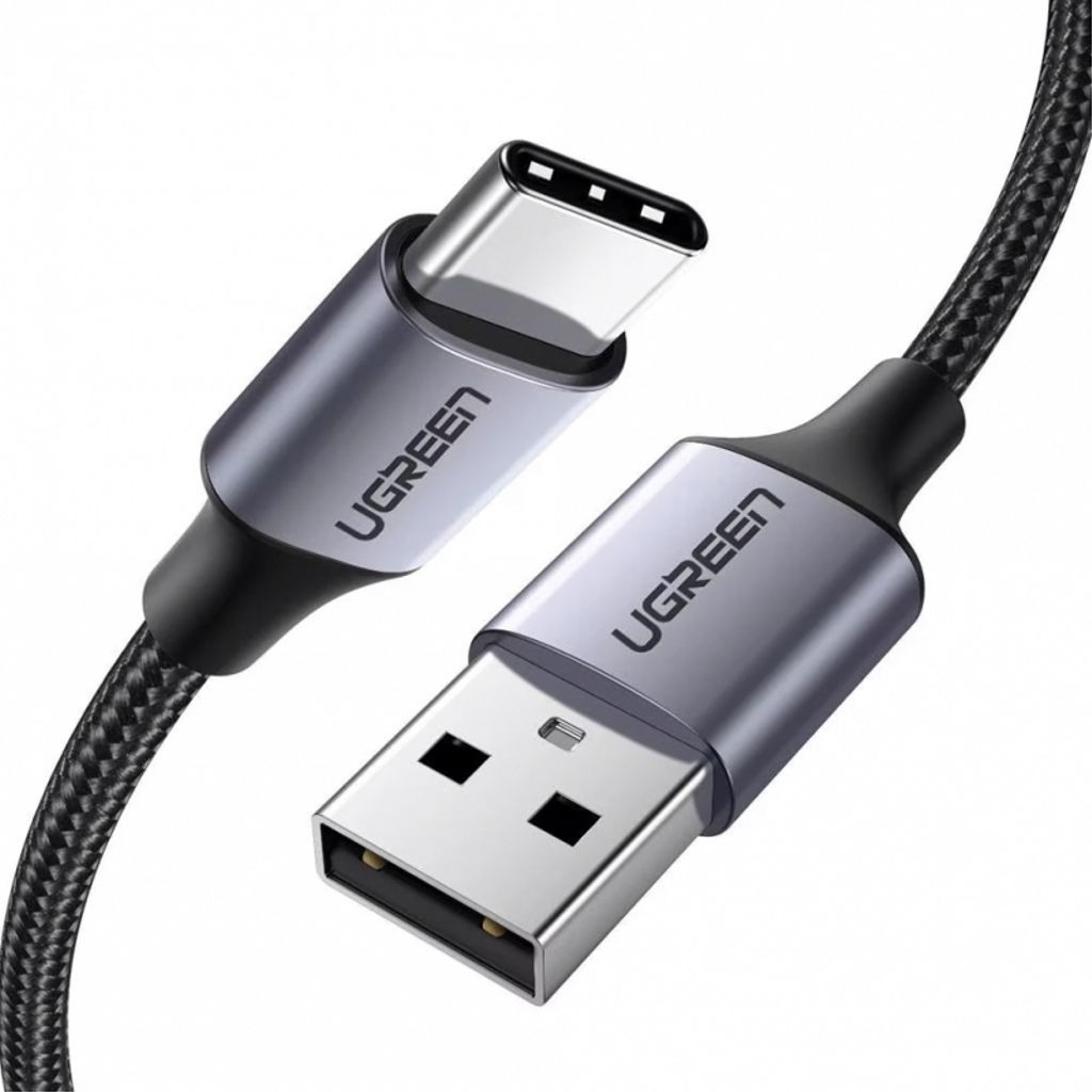 UGREEN US288 USB-A till USB-C kabel 18W, 3A, 0,5m – svart