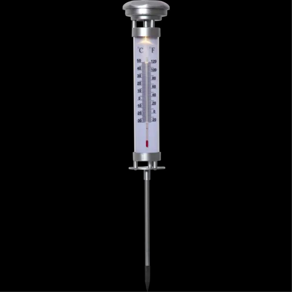 Star Trading solcellsdekoration Celsius – silver | Belysning - Utomhusbelysning | Batteritema