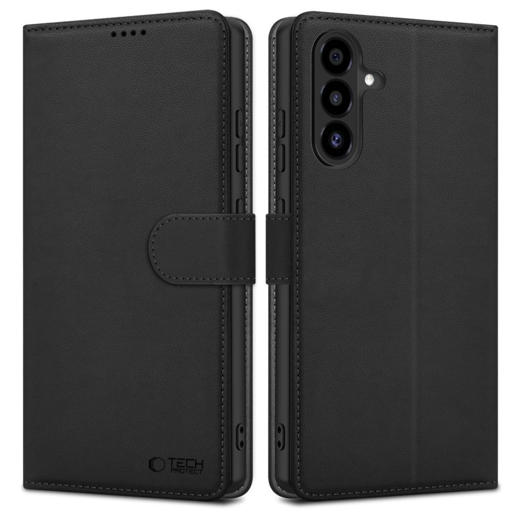 Tech-Protect Wallet Etui till Samsung Galaxy A17 / A26 5G - Svart
