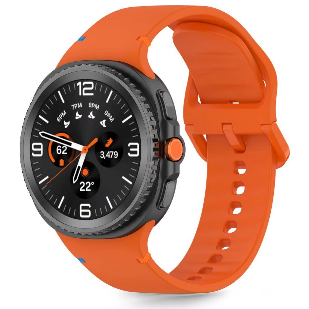 Tech-Protect Silikon Klockarmband Samsung Galaxy Watch 8/8 Classic - Orange