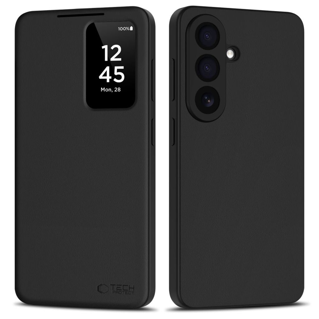 Tech-Protect Smart Wallet Lommeboketui til Samsung Galaxy S26 Plus - Svart