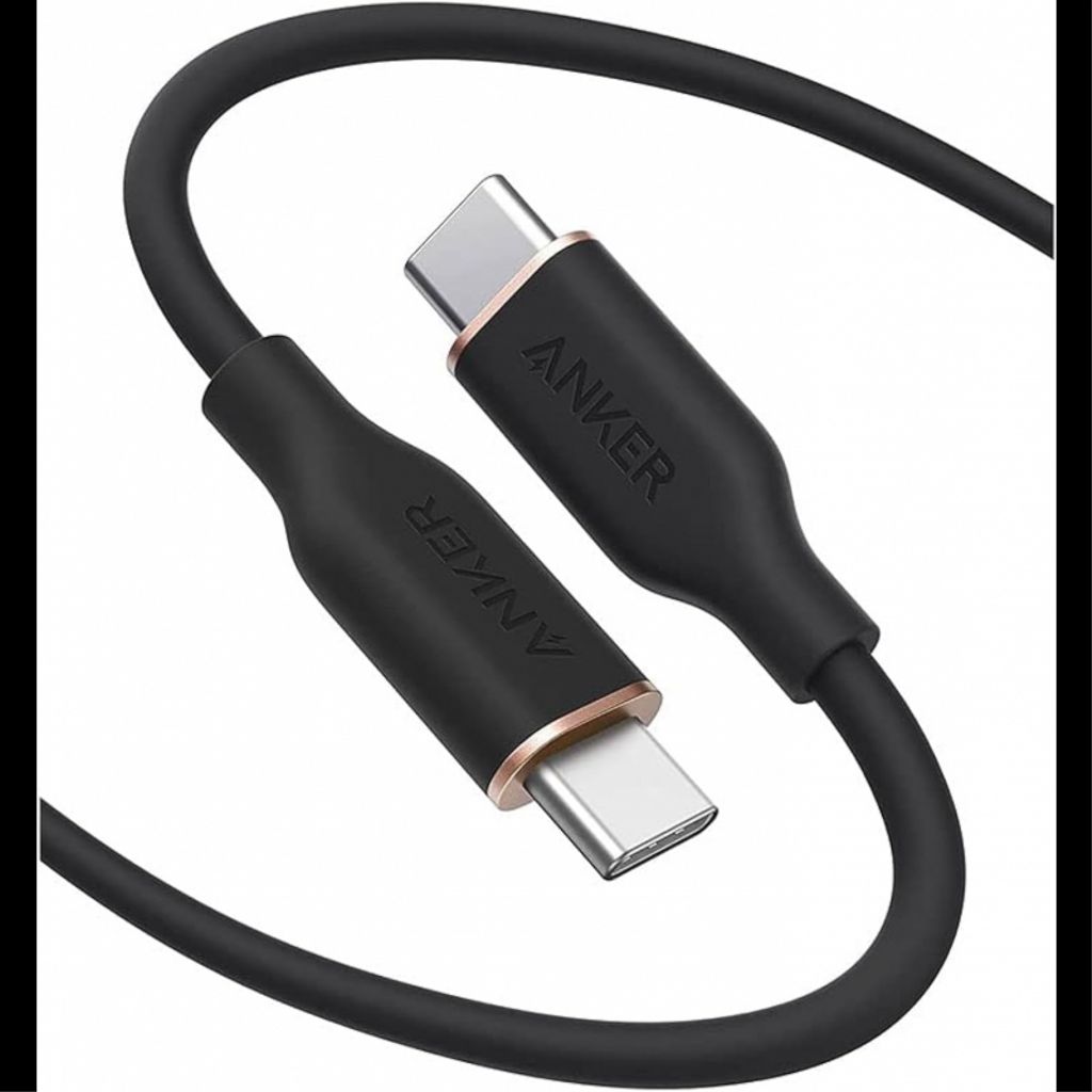 Anker PowerLine III USB-C til USB-C-kabel 100W 0,9m - Svart