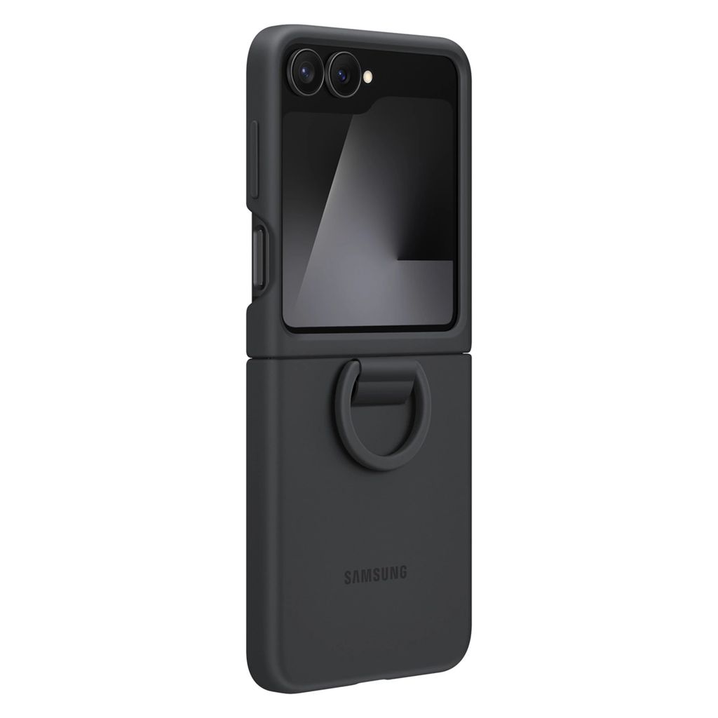 Samsung Silicone Kuori  Samsung Galaxy Z Flip7 FE - Musta