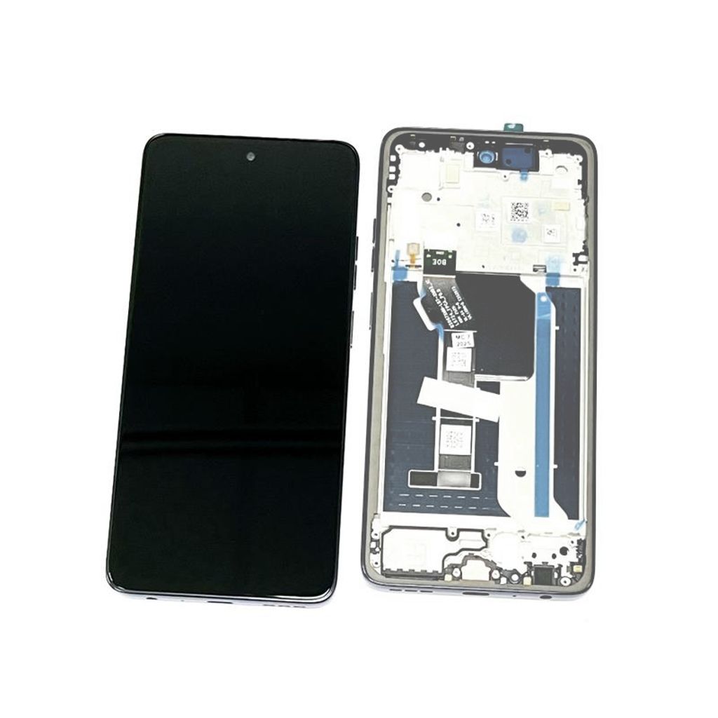 Motorola Moto G56 LCD-näyttö Alkuperäinan - Harmaa
