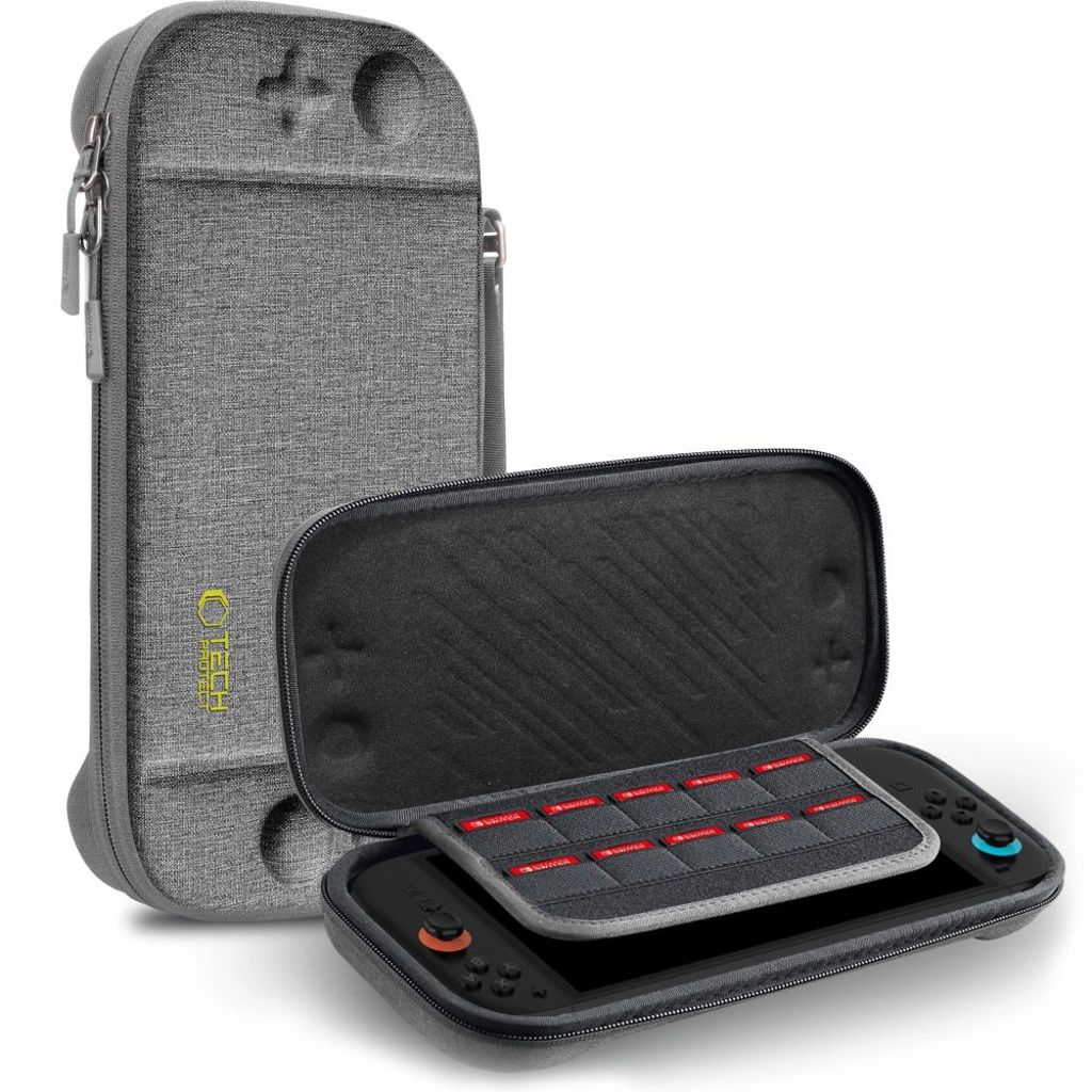 Tech-Protect Slim Cover til Nintendo Switch 2 - Grå