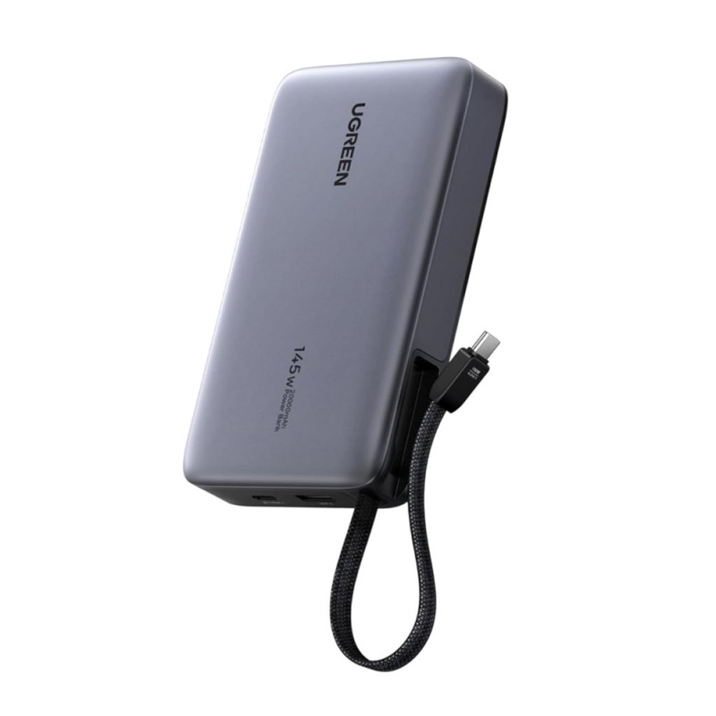 Ugreen Powerbank PB551 20000mAh, 145W, QC + PD - Grå