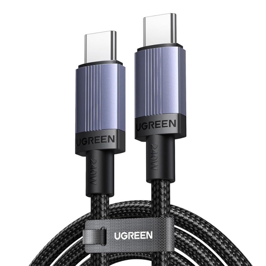 Ugreen L532 USB-C till USB-C kabel 240W, 2m – Grå