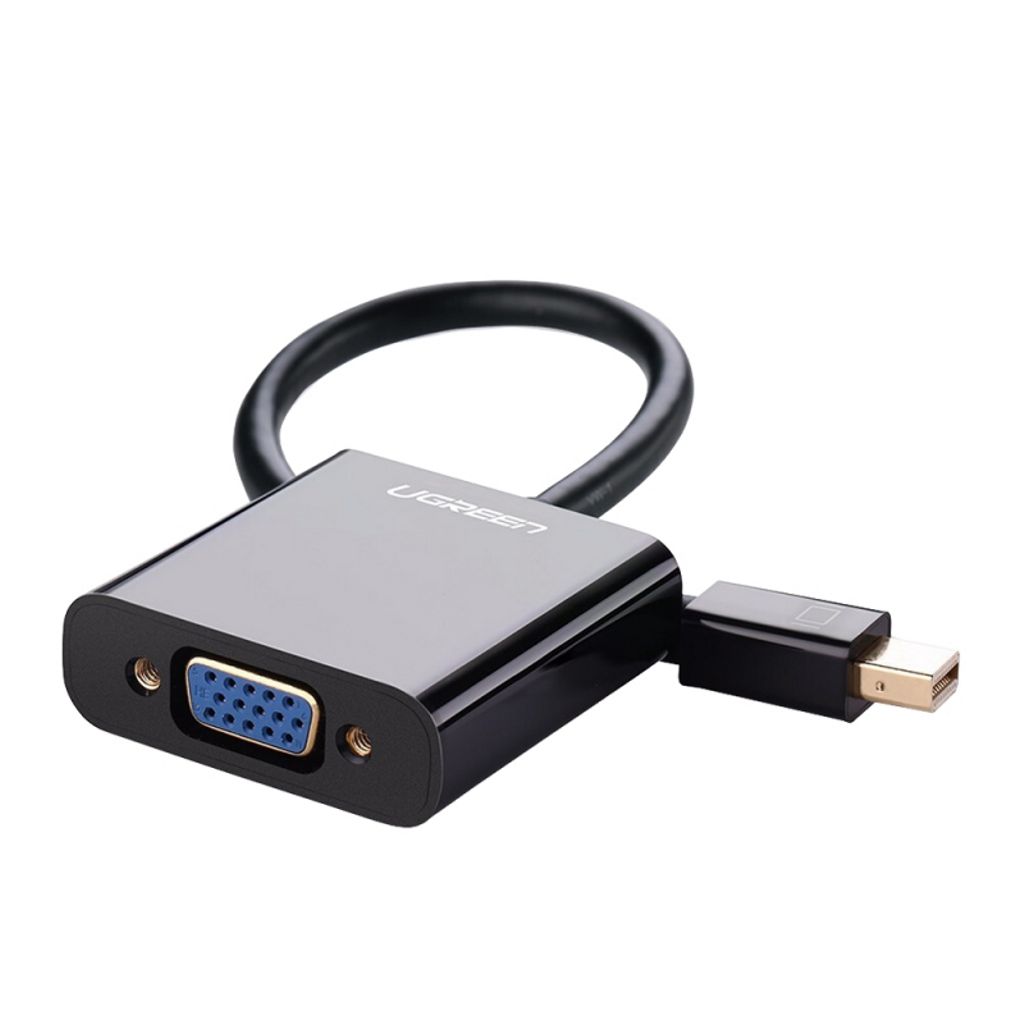 UGREEN Mini DisplayPort til VGA-adapter – svart