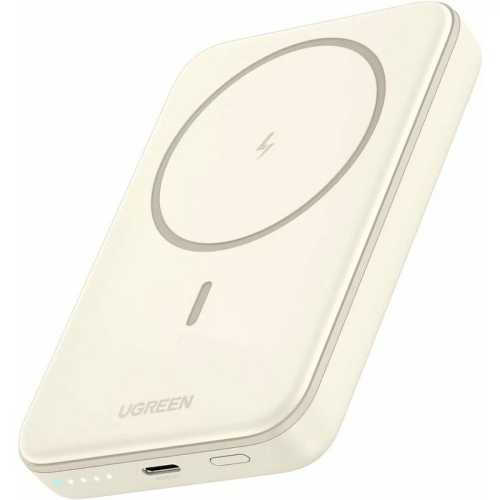 UGREEN PB561 Trådlös powerbank 10000mAh, 20W PD + FQI – beige