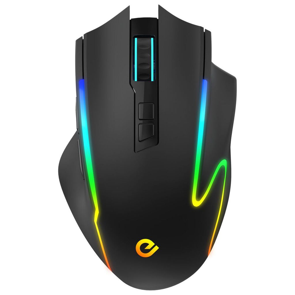 Exibel GMBX-5 trådløs gamingmus RGB – sort
