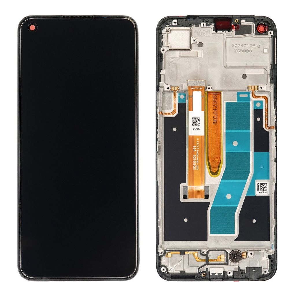 OnePlus Nord CE 2 Lite LCD-skærm - Sort