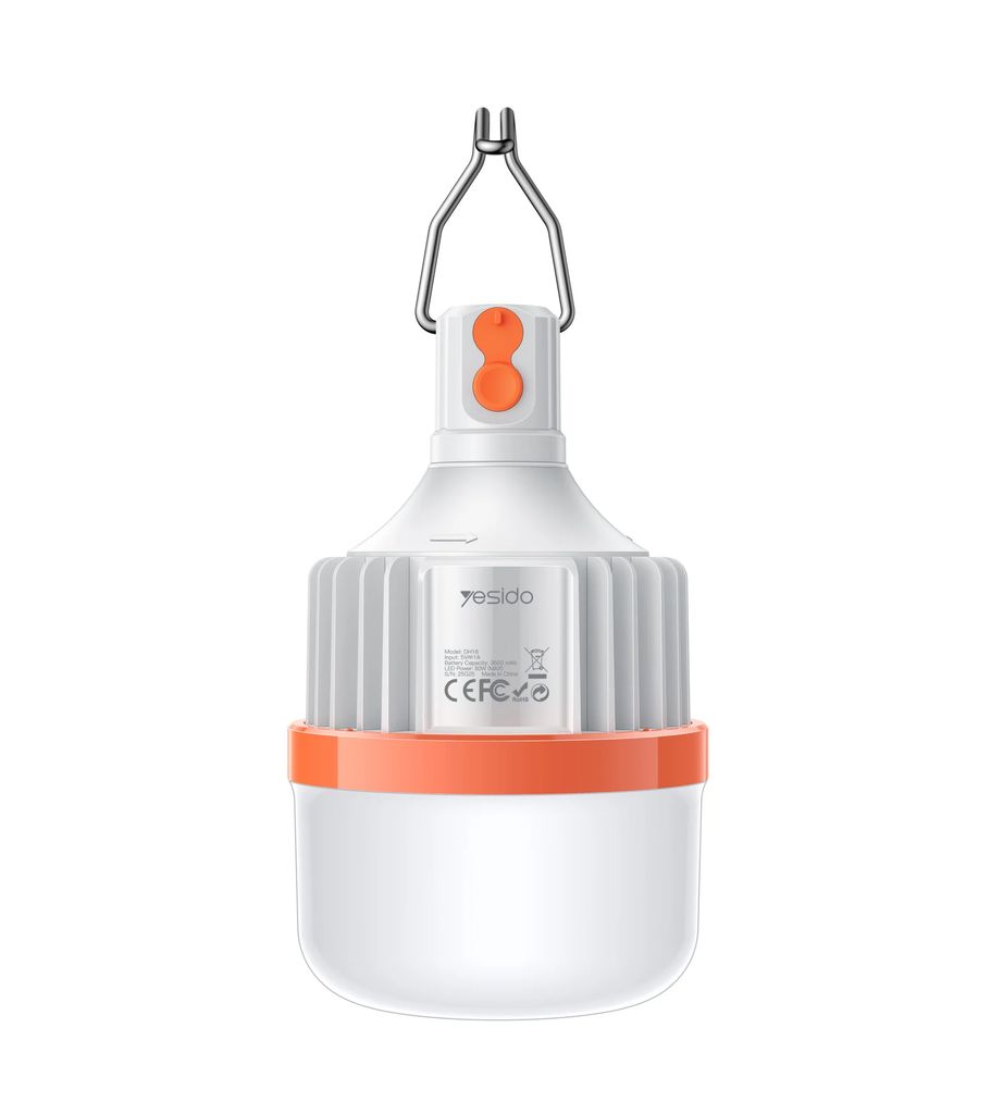 Yesido DH16 Uttrekkbar LED-nødlampe – Oppladbar