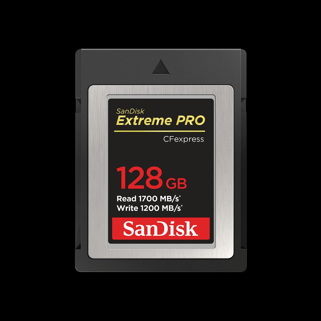 SanDisk Extreme Pro CFexpress minneskort typ B – 128GB