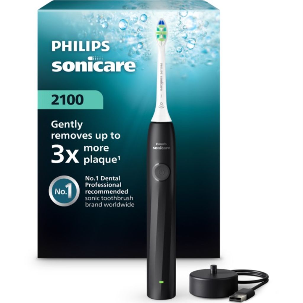 Philips Sonicare 2100 Series eltandborste HX4021/21 – Svart