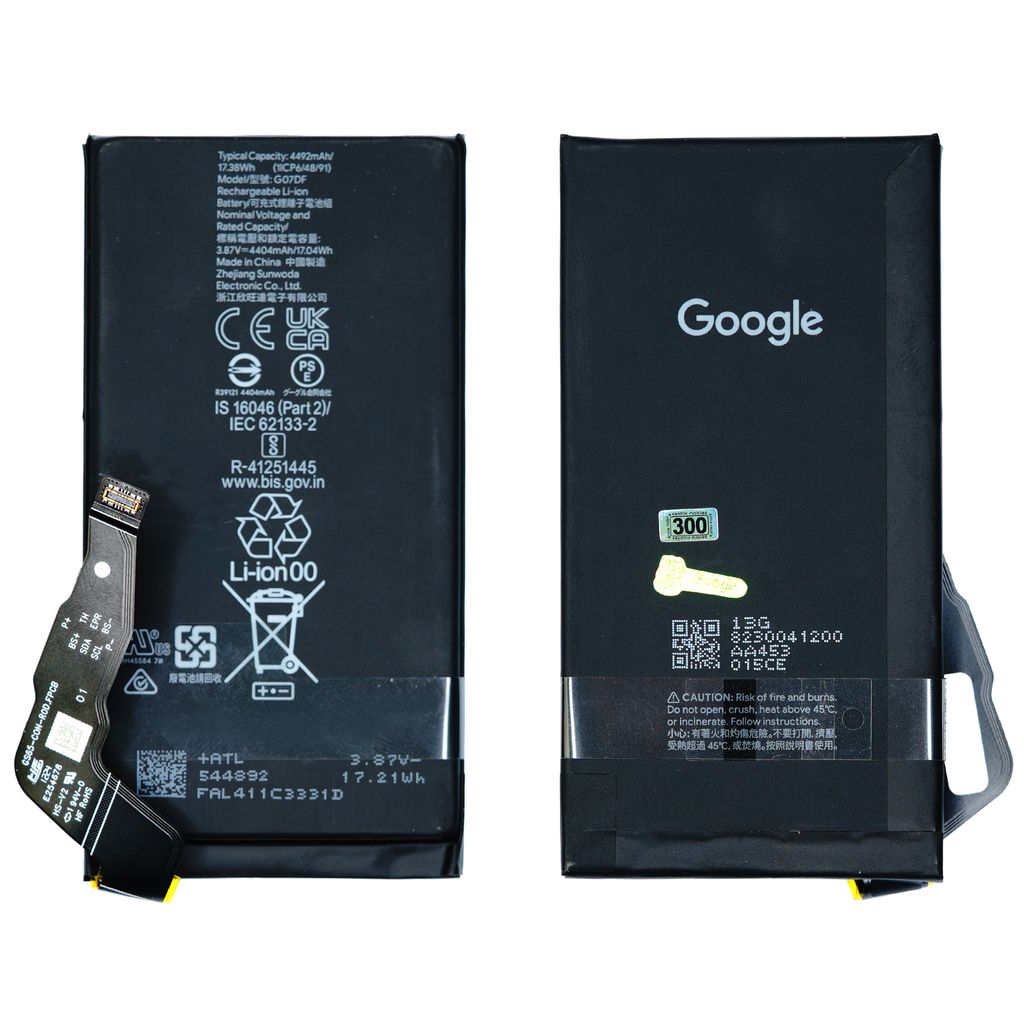 Google Pixel 8A:n alkuperäinen akku