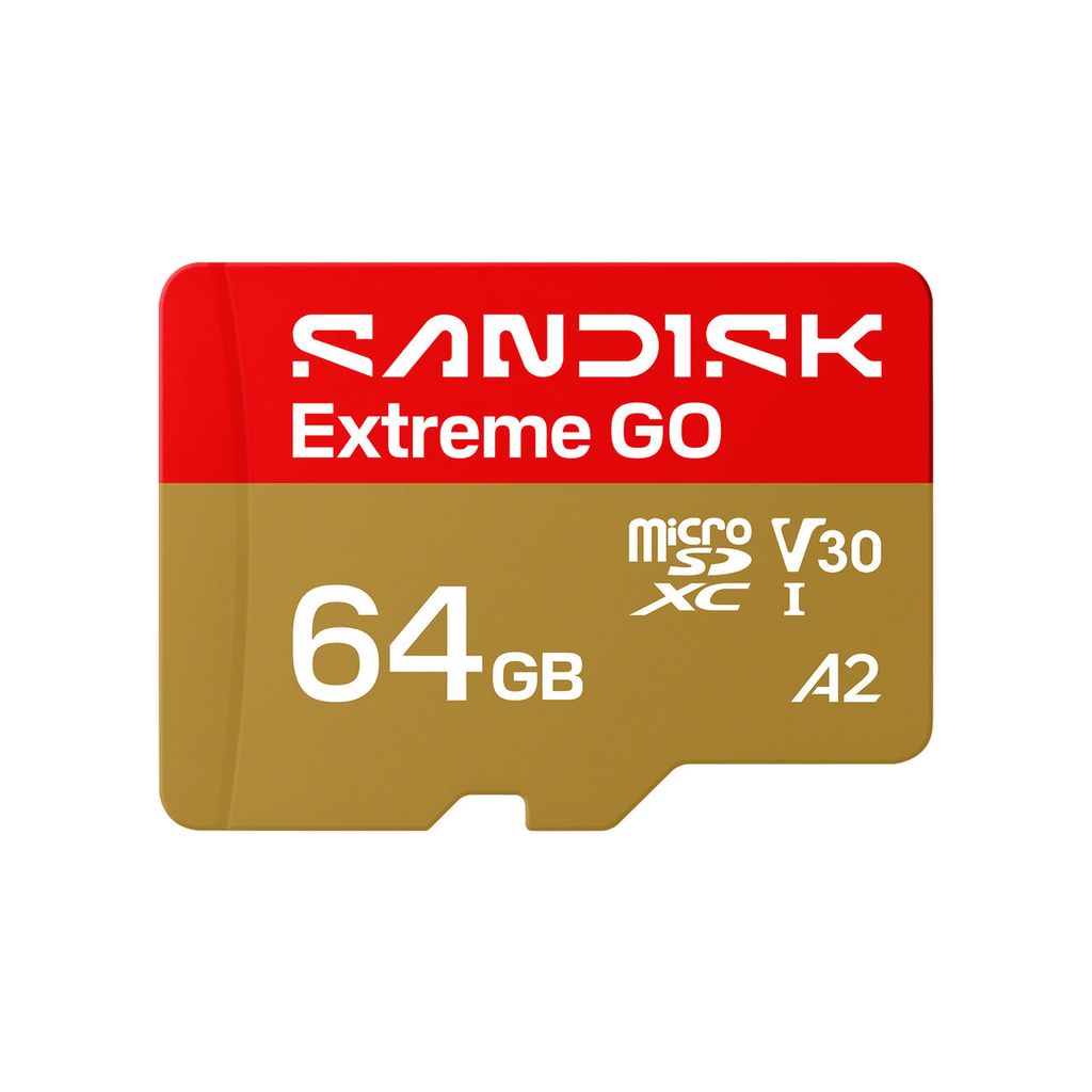 SanDisk Extreme GO microSD UHS-I Minneskort – 64GB