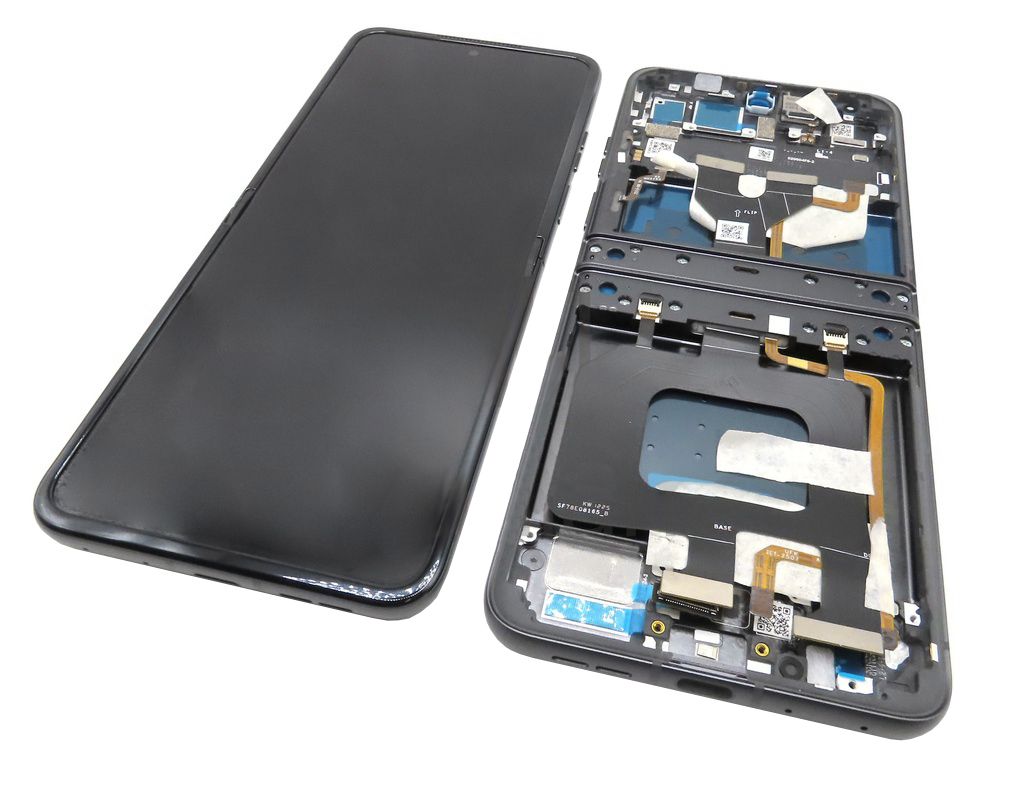 Motorola Razr 50 LCD-näyttö Alkuperäinen - Musta