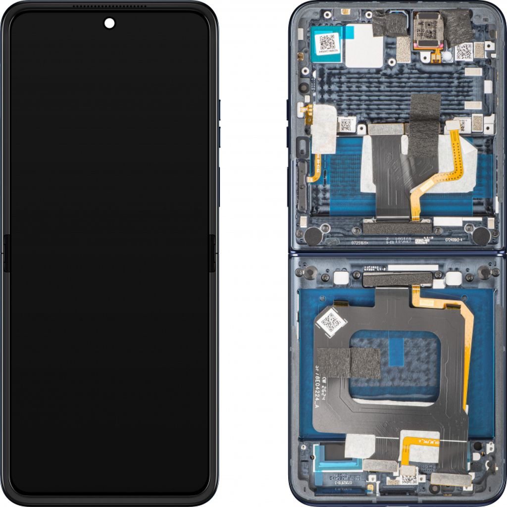 Motorola Razr 50 Ultra LCD Skærm Original - Midnight Blue
