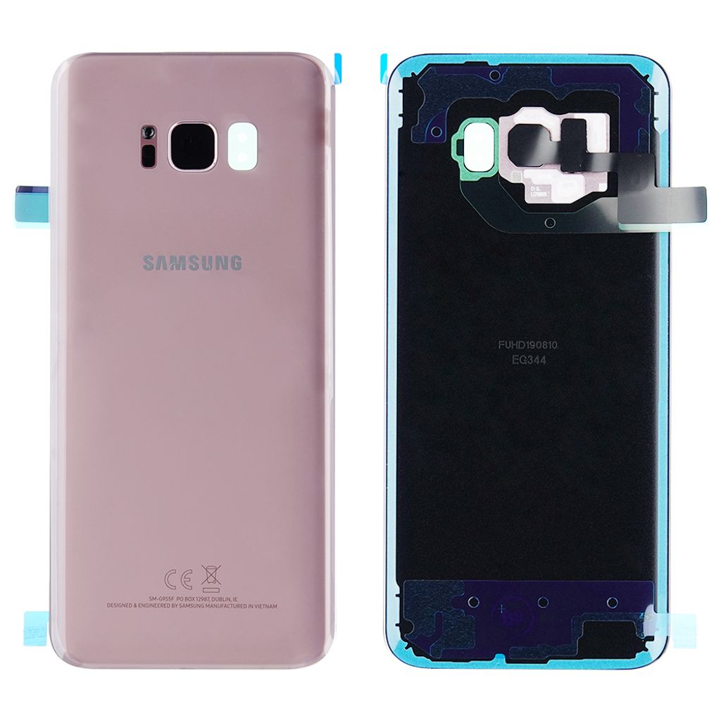 Pinkki Samsung Galaxy S8 Plus takaosa 