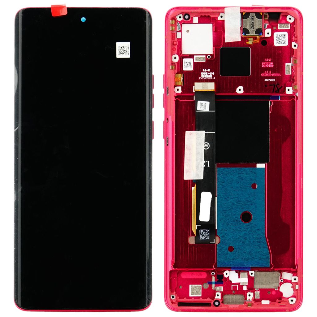 Motorola Edge 40 LCD-näyttö - Punainen