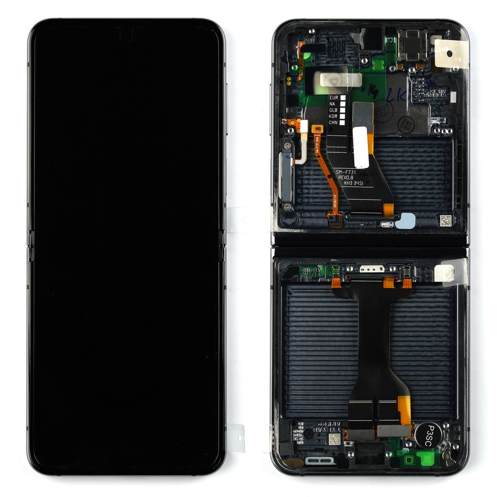 Samsung Galaxy Z Flip5 5G LCD-skærm - Grafit