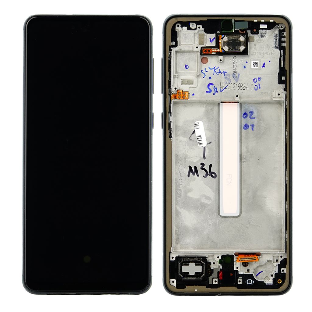 Samsung Galaxy A33 5G LCD-näyttö Alkuperäinen - Musta