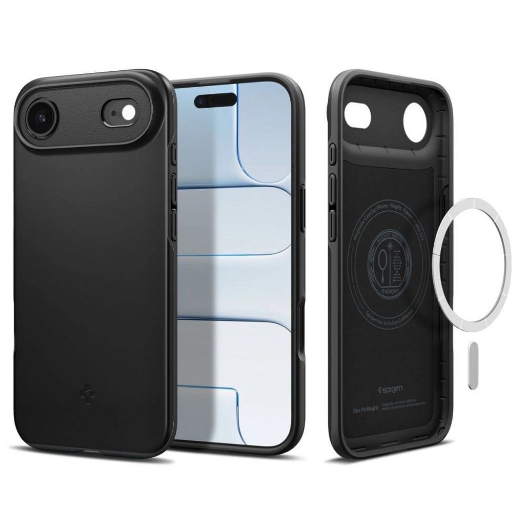 Spigen Thin Fit MagSafe Cover till iPhone Air - Sort