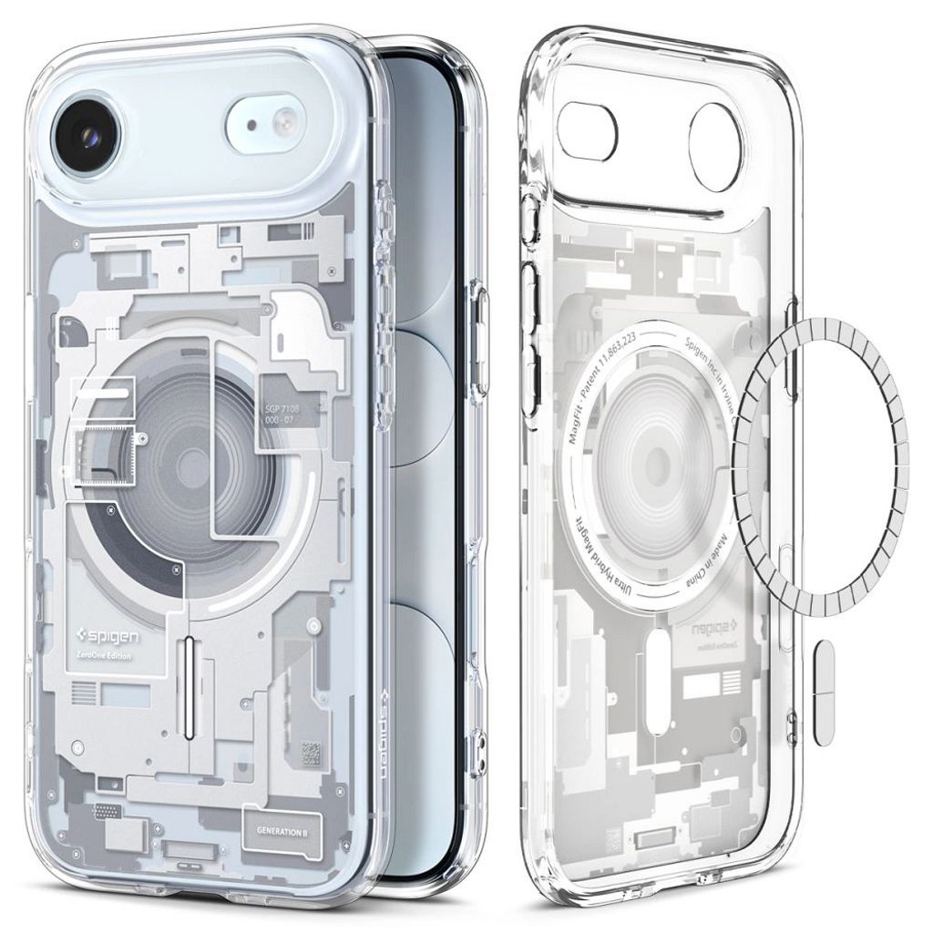 Spigen Ultra Hybrid MagSafe Zero One Cover till iPhone Air - Hvid