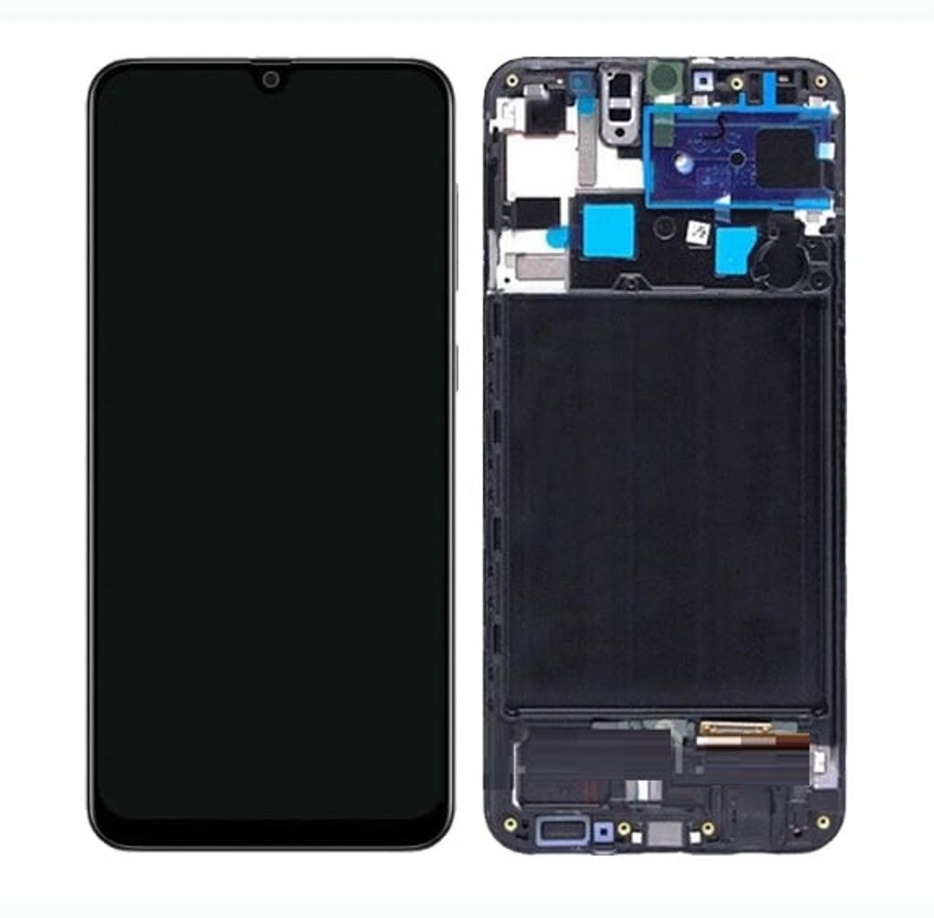 Samsung Galaxy A50s LCD Skjerm Original - Svart