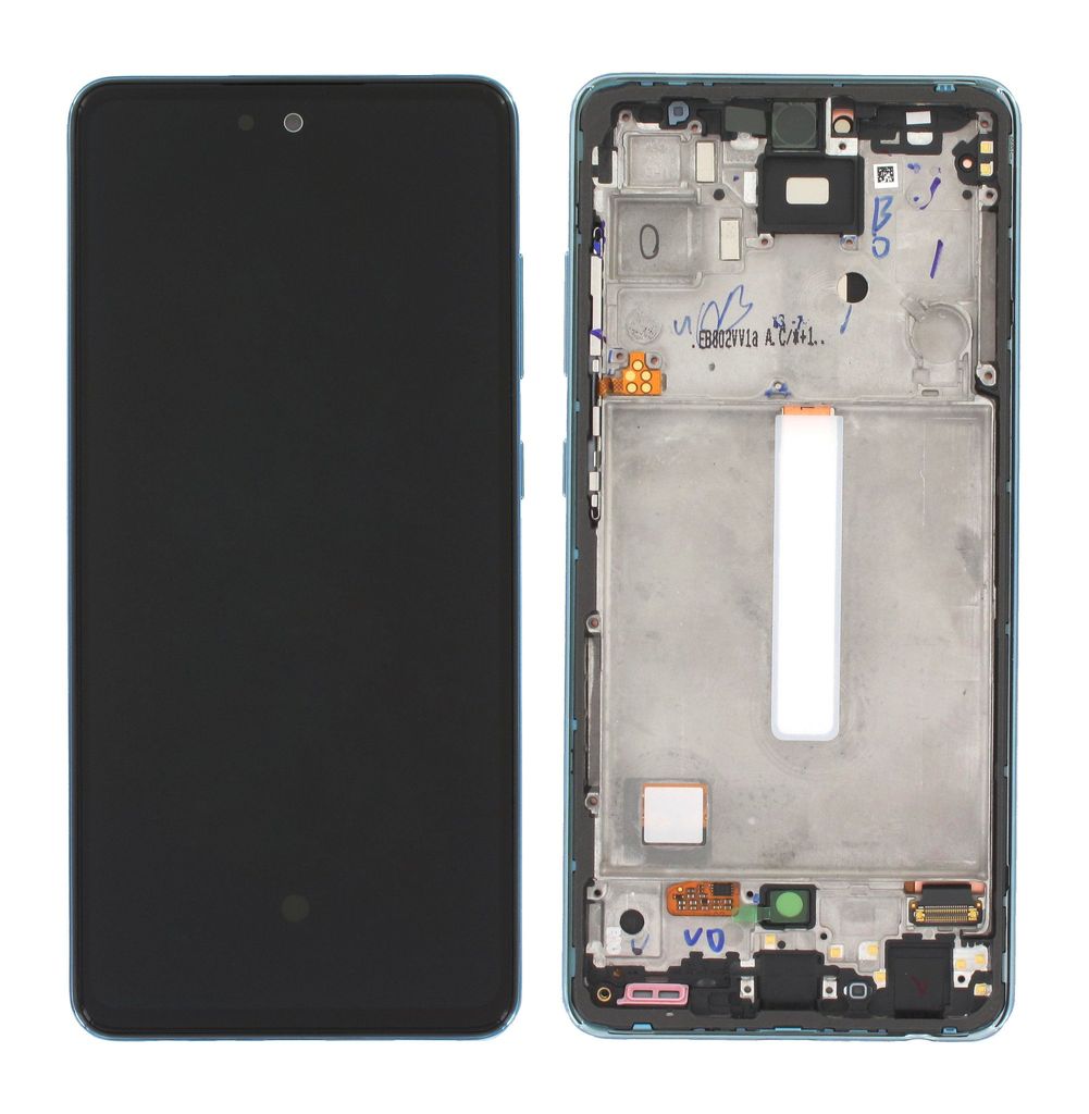 Samsung Galaxy A52 5G LCD Skjerm Original - Awesome Blue