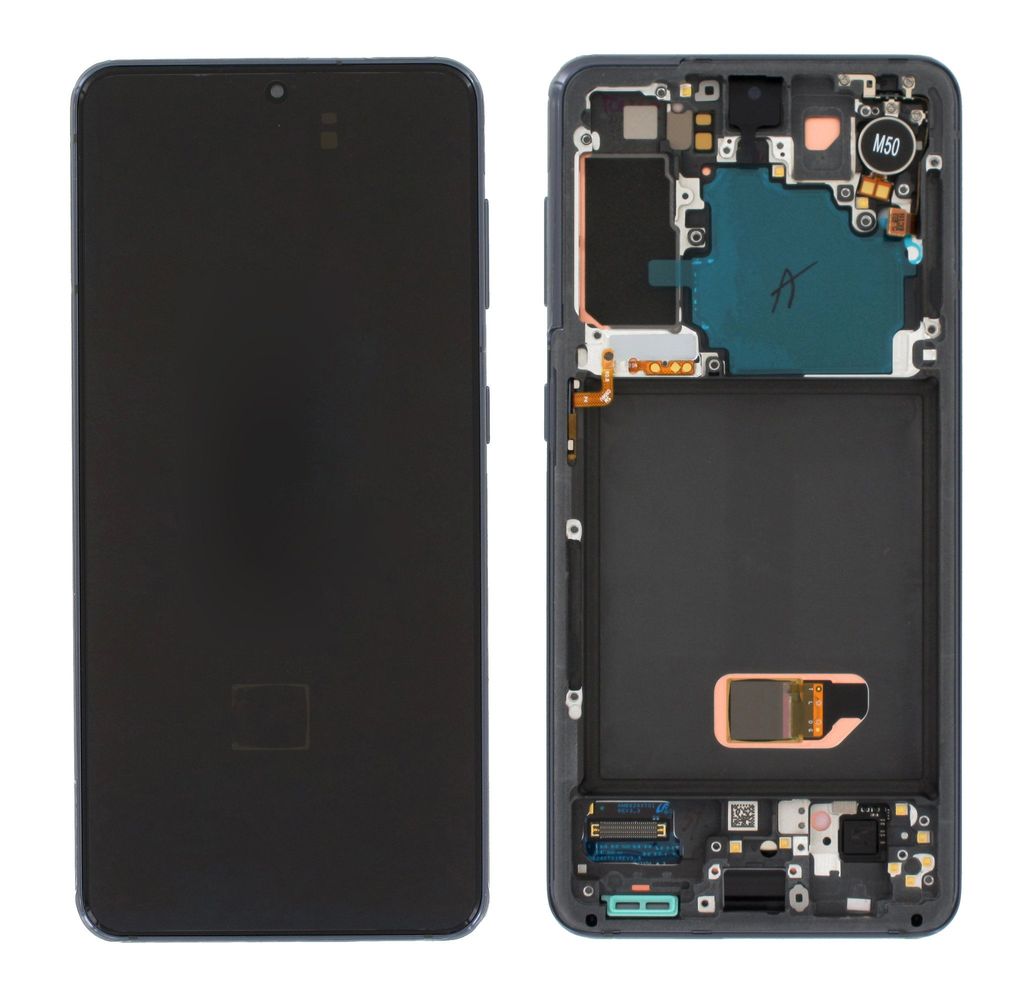 Samsung Galaxy S21 LCD-näyttö Alkuperäinen - Phantom Grey