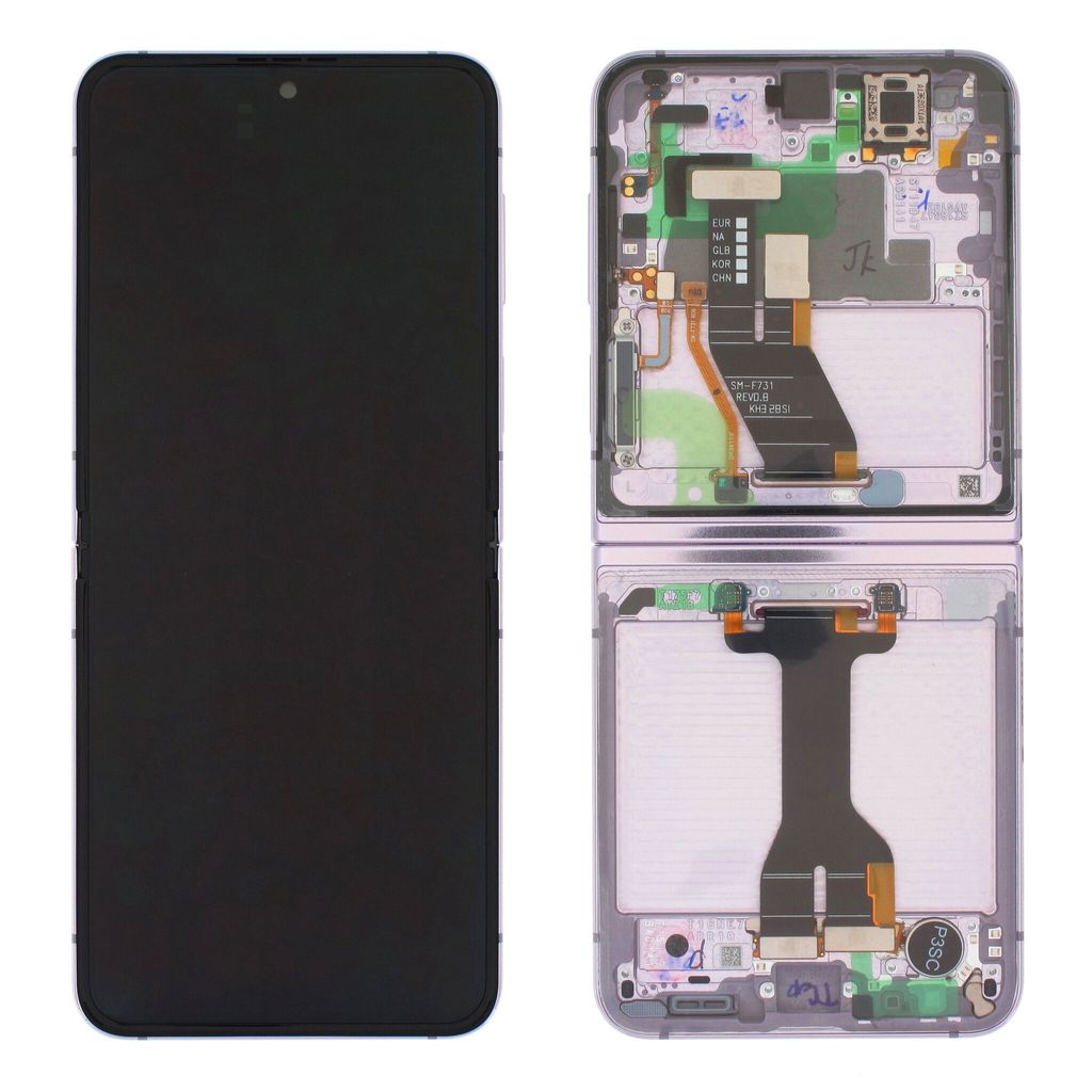 Samsung Galaxy Z Flip5 5G LCD Skärm - Lavender