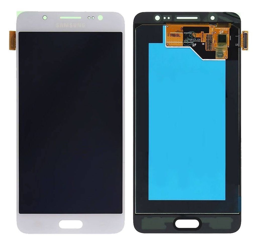 Samsung Galaxy J5 2016 LCD-skärm - Vit