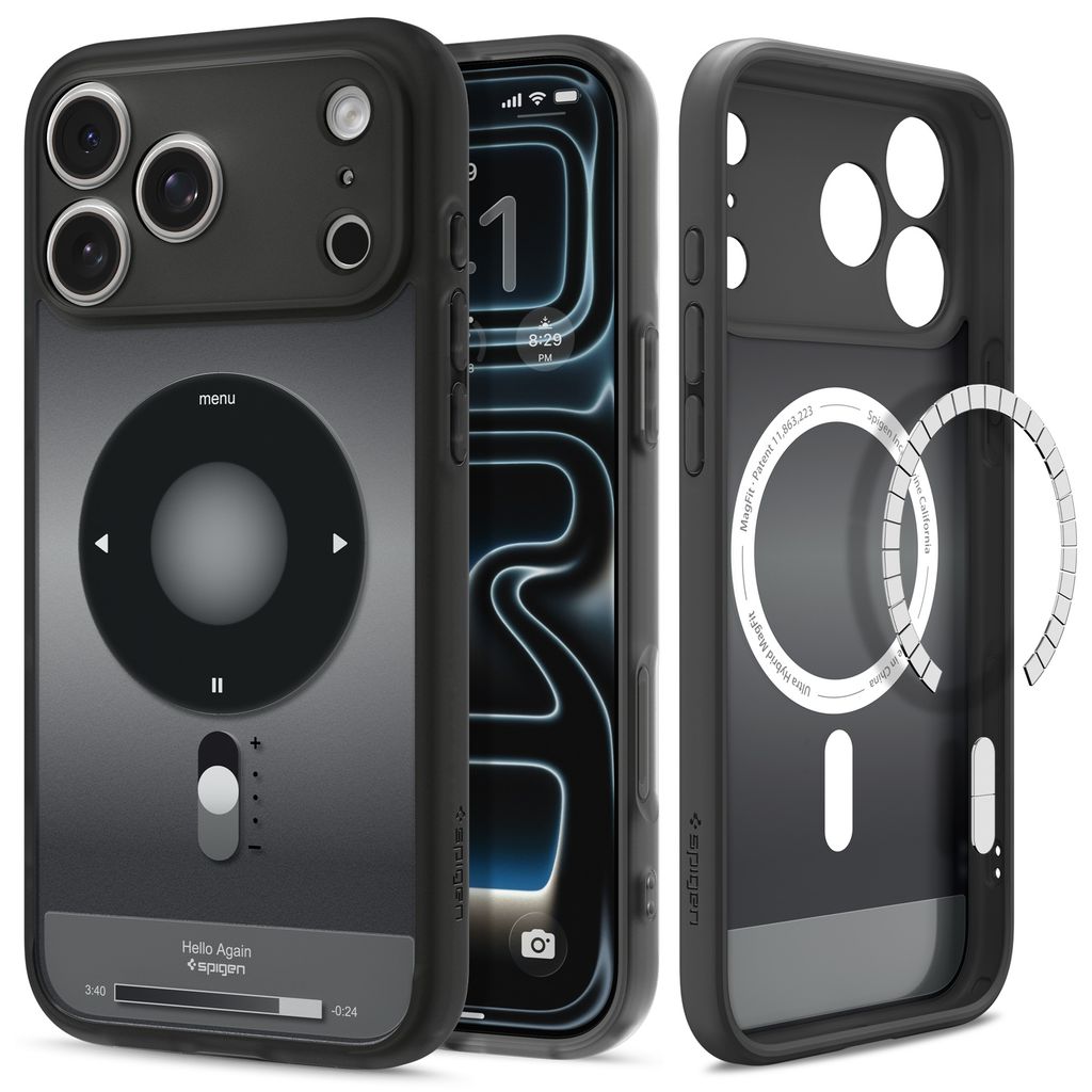 Spigen Ultra Hybrid MagFit Classic Skal iPhone 18 Pro Max /17 Pro Max - Svart