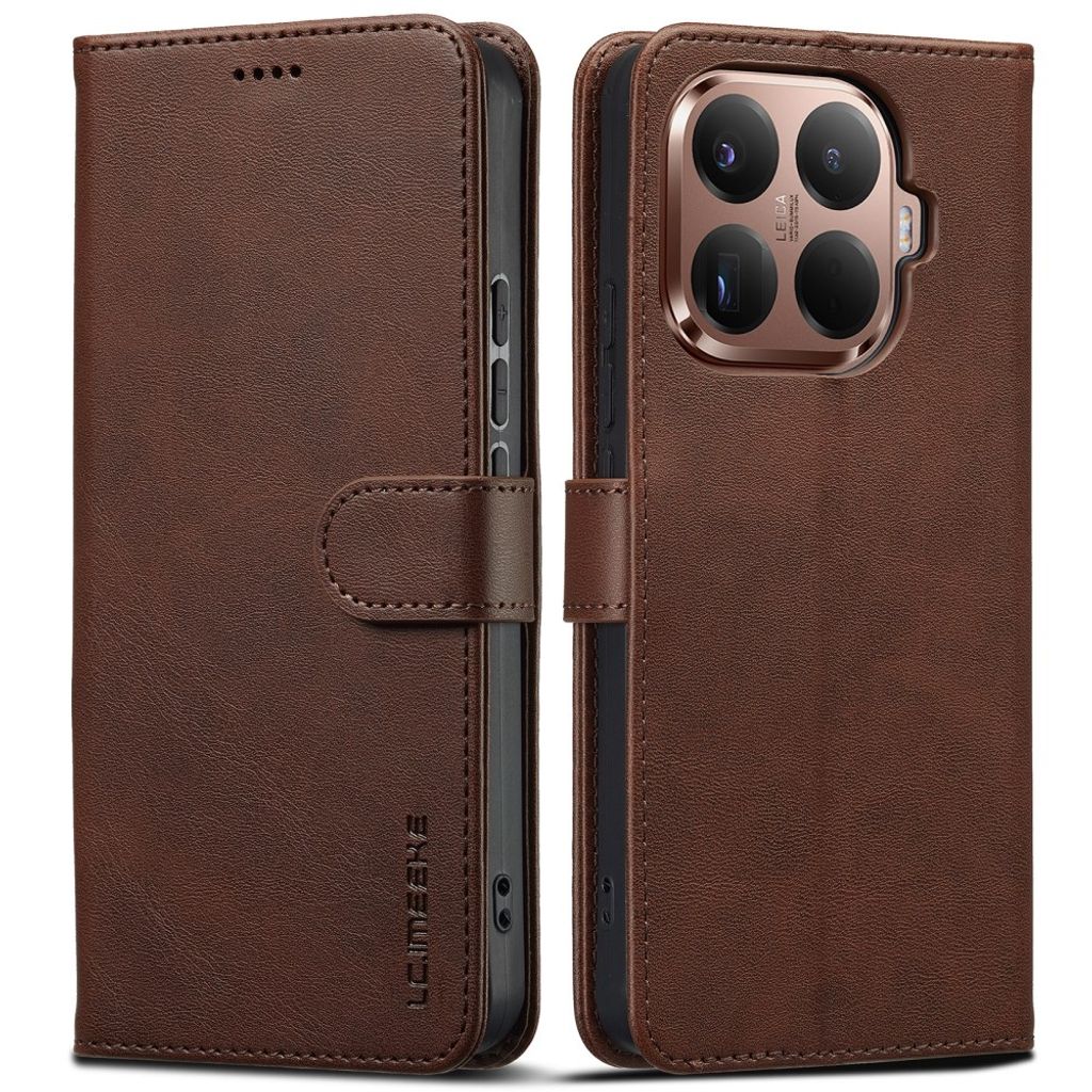 LC.IMEEKE Xiaomi 17T Pro Lompakkokotelo - Ruskea
