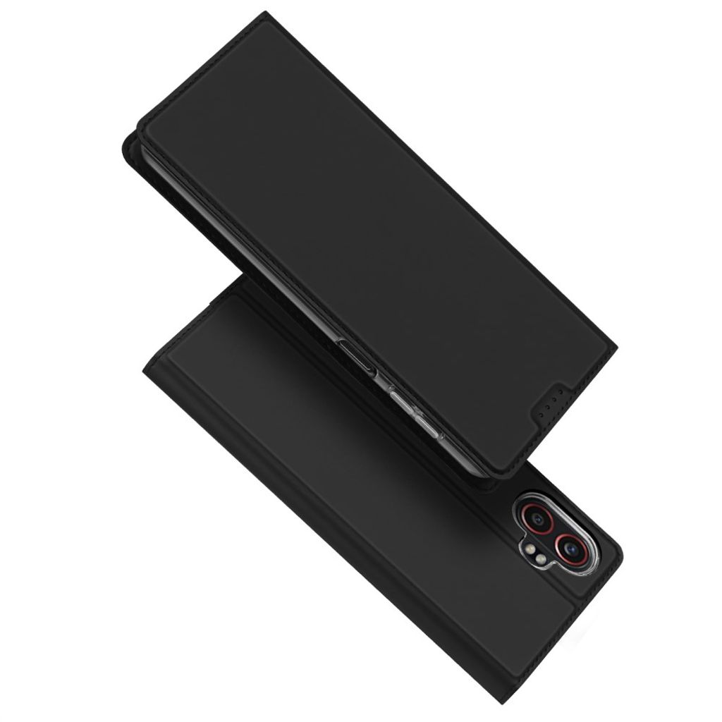 DUX DUCIS mobiletui med kortholder for Samsung Galaxy XCover7 Pro – Svart