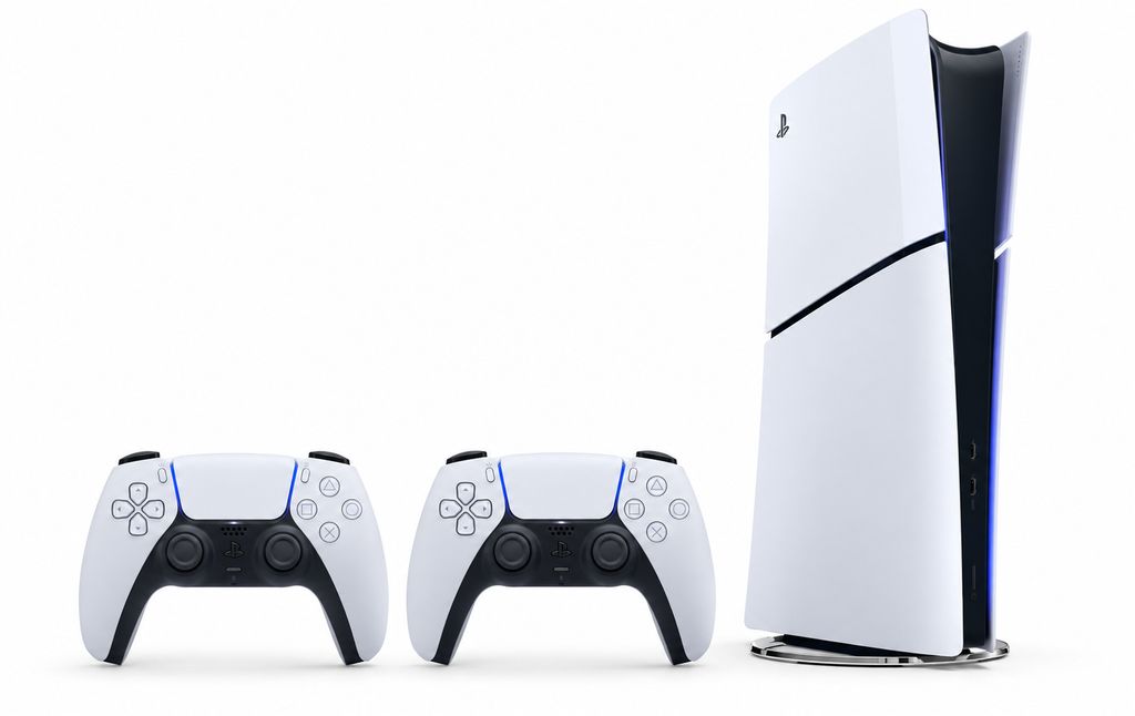 PlayStation 5 (PS5) Digital Edition Slim + 1 DualSense-kontroll (2025)