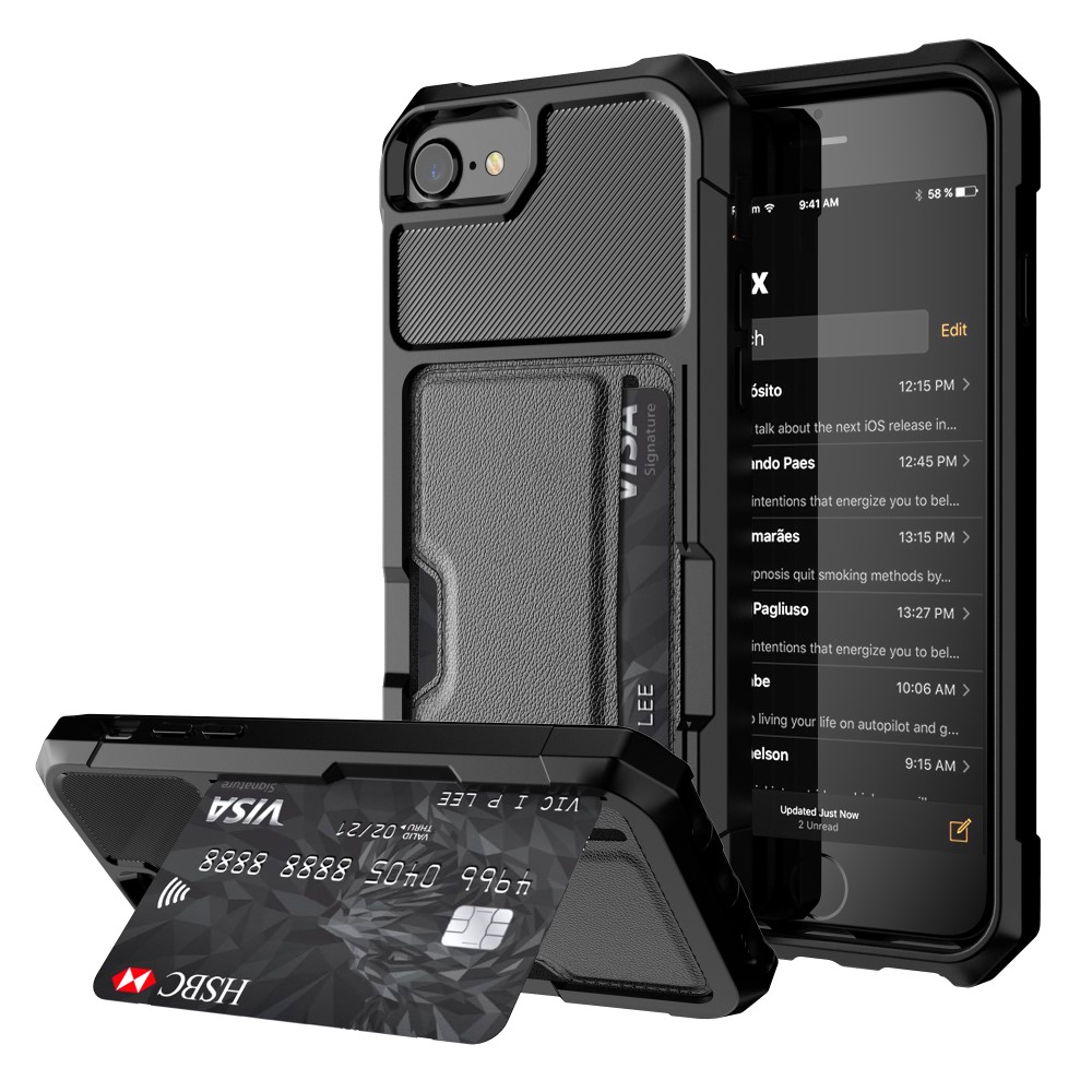 Coque Batterie 8000 MAh Pour IPhone 12/12 Pro (6,1") - Protection Et Recharge Portable - Indicateur LED, Livrée Avec Film Verre Trempé