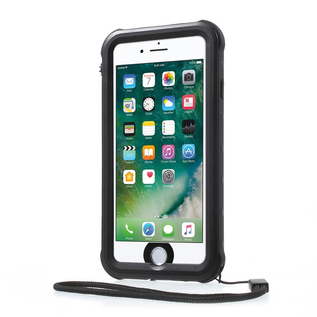 REDPEPPER Waterproof iPhone SE/8/7 case - Black