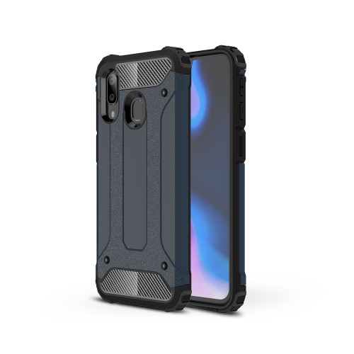 Heavy Duty Case for Samsung Galaxy A40 - Dark Blue