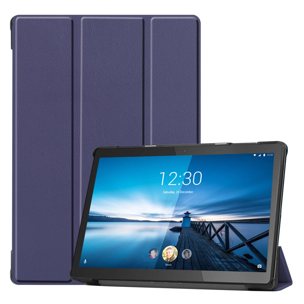Custodia Rigida Con Leggio Per Lenovo Tab M10 3rd Gen 10.1'' (TB-328FU/TB-328XU), In Pelle Sintetica E TPU, Antigraffio, Colore
