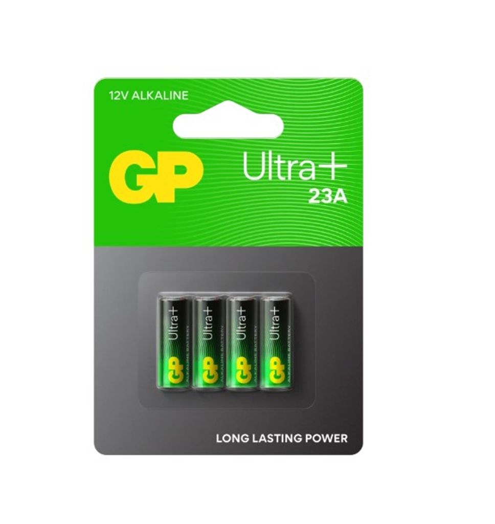 GP Ultra Plus Alkaline specialbatteri 23A 12V 4-pack | Batterier - Alkaliska-batterier | Batteritema