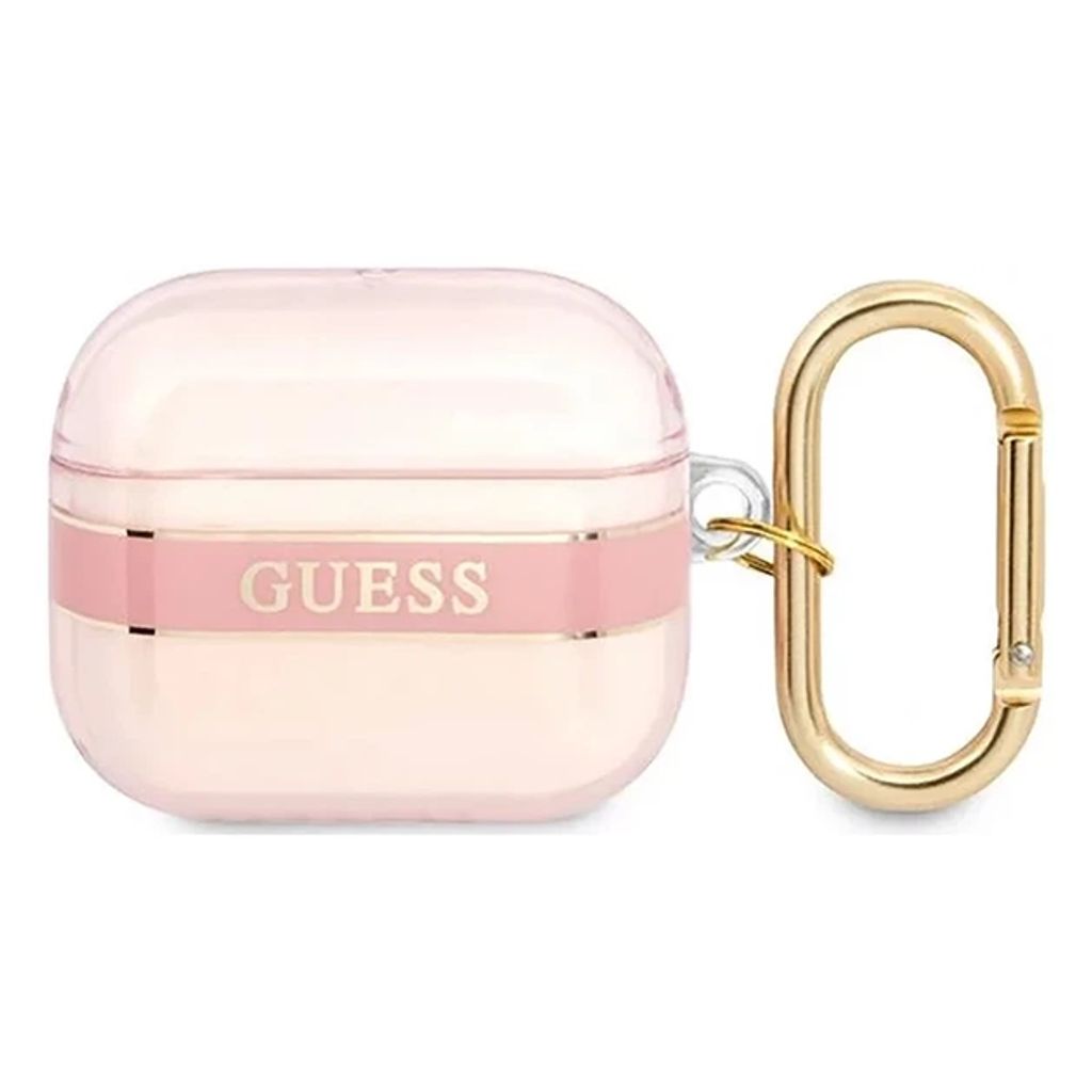 Guess Strap Fodral till Airpods 3 - Rosa