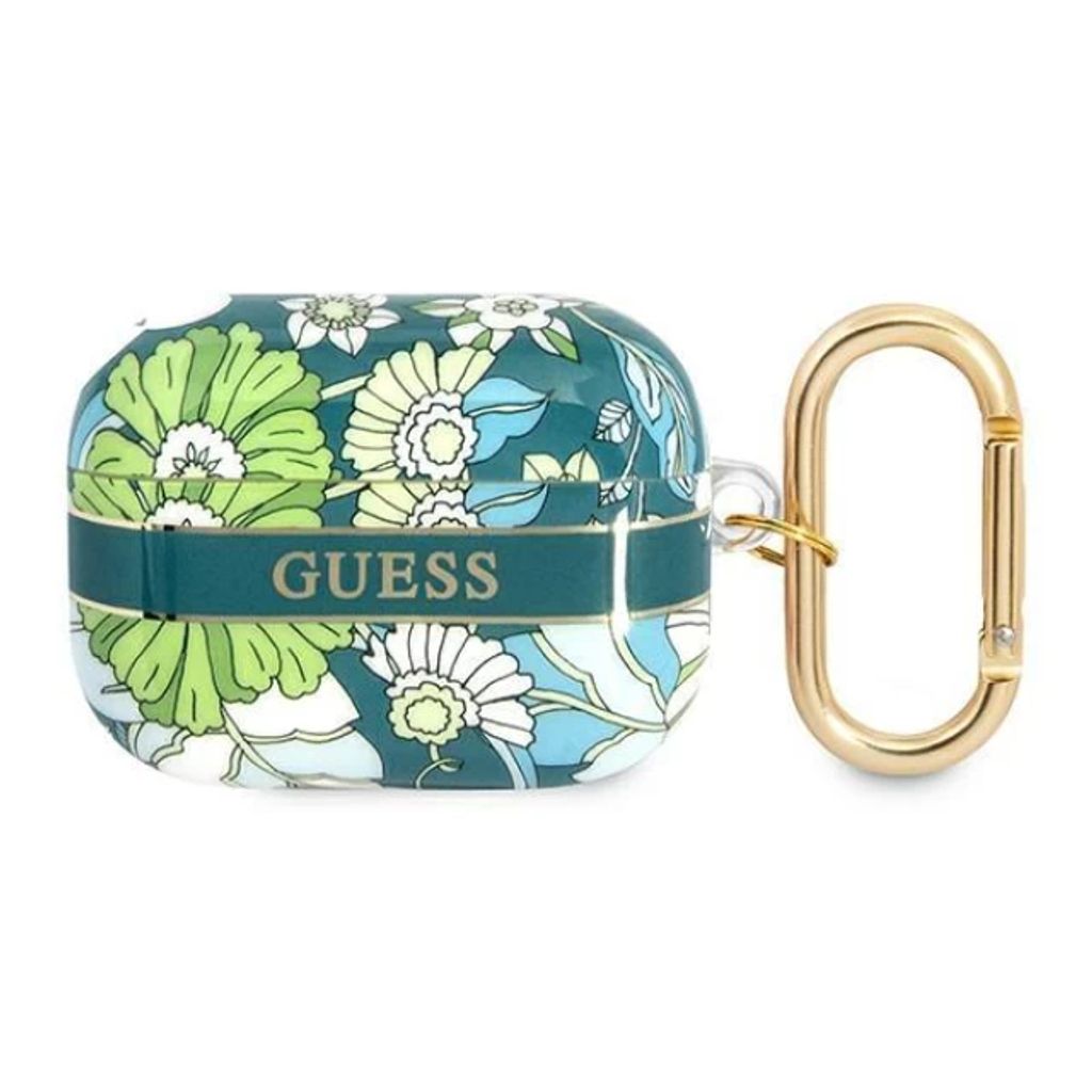 Guess Flower Strap Fodral till AirPods Pro - Grön